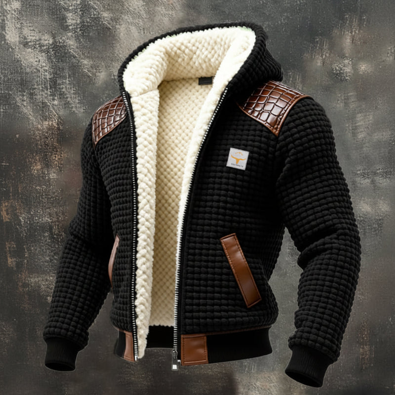 Alex | Sherpa-fodrad strukturerad jacka