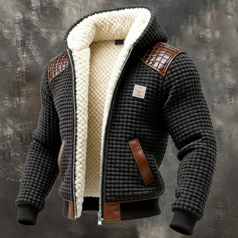 Alex | Sherpa-fodrad strukturerad jacka